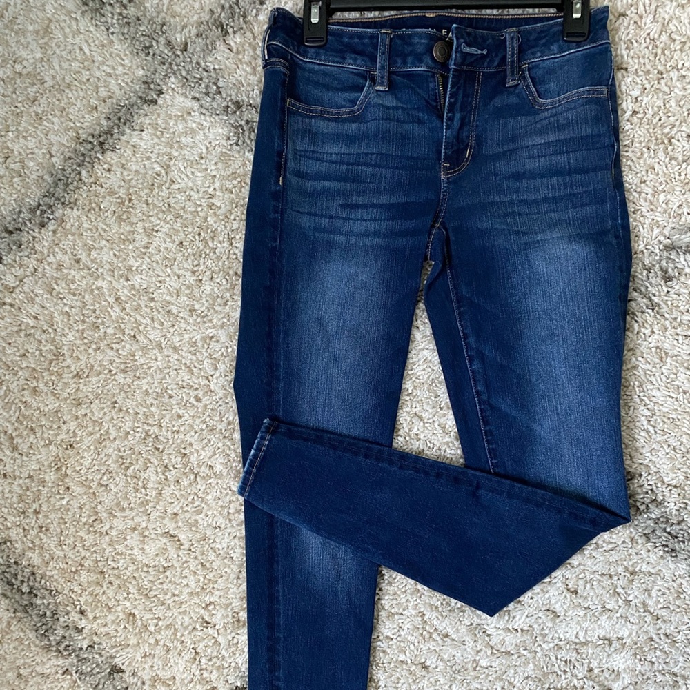 American Eagle Navy Blue Jeans.